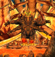 Fiery Effigy of Clotl'thoa (Advanced Solo)