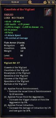 Gauntlets of the Vigilant