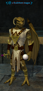 A Scaleborn magus