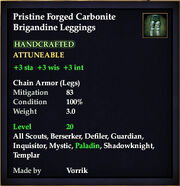 Carbonite Brigandine Leggings