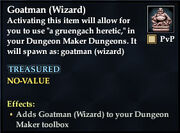Goatman (Wizard)