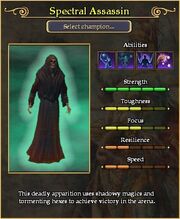 Spectral Assassin arena stats