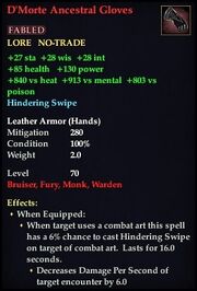 D'Morte Ancestral Gloves