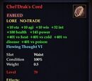Chel'Drak's Cord
