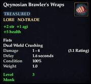 Qeynosian Brawler's Wraps