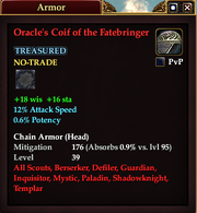 Oracle's Coif of the Fatebringer