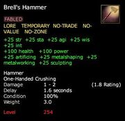 Brell's Hammer (Weapon)