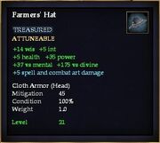 Farmers' Hat (Equipment)