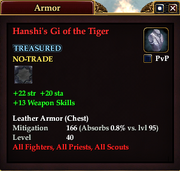 Hanshi's Gi of the Tiger