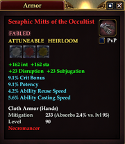 Seraphic Mitts of the Occultist