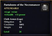 Pantaloons of the Necromancer