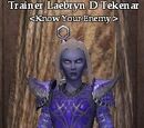 Trainer Laebryn D'Tekenar