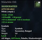 Malachite Orb