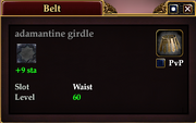 Adamantine girdle
