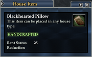 Blackhearted Pillow