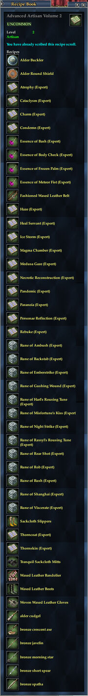Advanced Artisan Volume 2