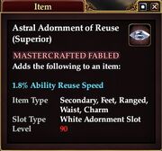 Astral Adornment of Reuse (Superior)