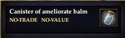 Canister of ameliorate balm