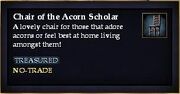 Chair of the Acorn Scholar