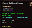 Cloak of the Silvered Boundary