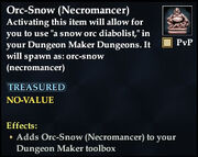 Orc-Snow (Necromancer)