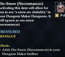 Orc-Snow (Necromancer)