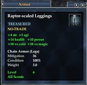 Raptor-scaled Leggings