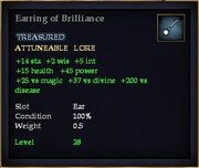 Earring of Brilliance