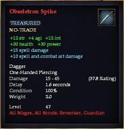 Obseletron Spike
