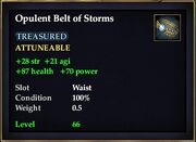 Opulent Belt of Storms