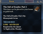 The Fall of Erudin- Part 1