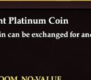 Ancient Platinum Coin