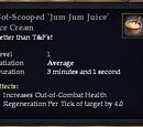 Bot-Scooped "Jum Jum Juice" Ice Cream