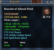 Bracelet of Altered Flesh