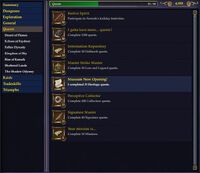 Quest Journal AA - Quests