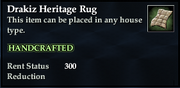 Drakiz Heritage Rug
