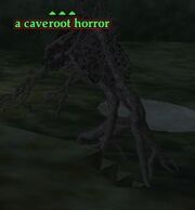 A caveroot horror