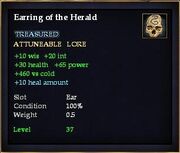 Earring of the Herald