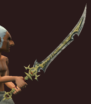 Odachi of Feverous Advance (Equipped)