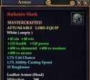 Barkskin Mask