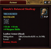 Hanshi's Balanced Skullcap