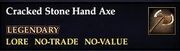 Cracked Stone Hand Axe