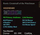 Runic Greatstaff of the Watchman