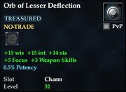 Orb of Lesser Deflection