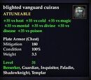 Blighted vanguard cuirass