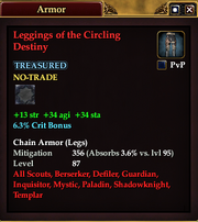 Leggings of the Circling Destiny