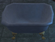 An empty Paineel bath (Visible)