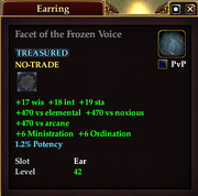 Facet of the Frozen Voice
