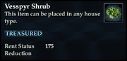 Vesspyr Shrub