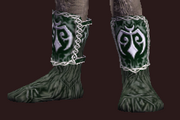 Woven Reptile Hide Boots (Equipped)
